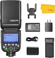[GODOX] V860III-C TTL Flash for Canon, 2.4G Wireless X System HSS 1/8000s, Optimal Performance Li-ion Battery Camera Flash Speedlite Light Compatible for Canon 6D 7D 50D 60D 500D 600D 650D etc