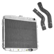 Proflow Aluminium Radiator & Hose Kit For Ford Falcon XW XY 302 351 Windsor V8