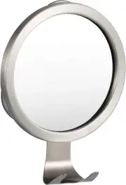 Fogless Shower Mirror with Razor Holder & Lock Suction – Ideal for Shaving