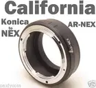 Konica AR Sony E-mount NEX NEX3 NEX5 NEX7 NEX5N NEX-C3 NEX-VG10 Alpha 7 Adapter