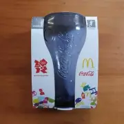 McDonalds 2012 Olympic coke Glass Charcoal