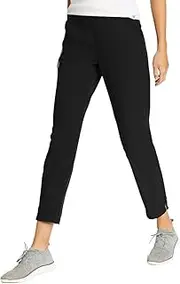 [Eddie Bauer] Travel Pants Women - Lightweight Elastic Waistband Ankle Pants