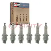 6 pc Champion Copper Plus Spark Plugs for 1962 Chevrolet P30 Series 3.8L L6 os (for: Chevrolet)