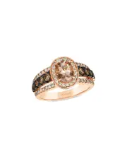 Le Vian 14K Rose Gold 1.71 ct. tw. Diamond & Morganite Semi Precious Ring