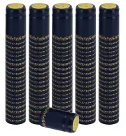 Home Brew Ohio Blue With Gold Grapes PVC Shrink Capsules 8000 count