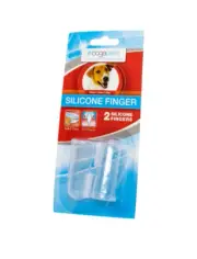BOGADENT Silicone FINGER DOG Silicone Thimble For Cleaning Dogs' Teeth 2 pcs