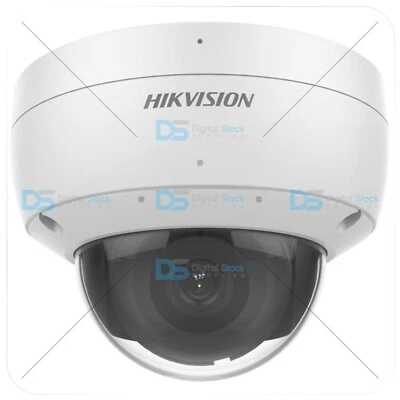 HIKVISION 4K IP CCTV 8MP SECURITY AcuSense ALARM AUDIO FIXED DOME NETWORK CAMERA