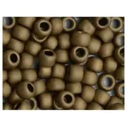 8/0 TOHO ROUND Opaque Frosted Bronze Seed Bead (8g)