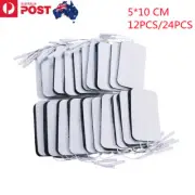 12/36X TENS Machine Massagers Replacement 5*10CM Electrode Pads Self-Adhesive