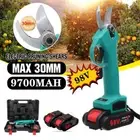 Electric Pruning Shears Cordless Secateurs Garden Branch Pruner Cutter 2 Battery