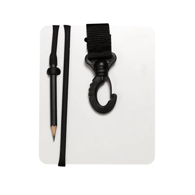 Waterproof Slate and Pencil for Scuba diving