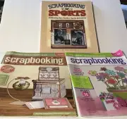 Scrapbooking Books Sports Lark Books 51295 Plus 2 Christmas & Easter Magazines