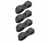 4 Pcs Adhesive Type Electrical Wire Winder and Cord Organizer