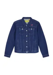 Off-white Kids Arrows Logo-print Denim Jacket (12-14 Years) - Blue - 12YR (12 Years) 12YR (12 years)