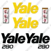Fits Yale 280 Decal Kit Forklift - 7 YEAR OUTDOOR 3M VINYL!