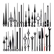 Clock Hand Set Mechanism Part Movement Repair Repairing Wall Craft 14pcs