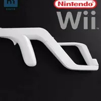 在飛比找蝦皮購物優惠-任天堂 Wii 射擊遊戲機白色 MTY 多功能 Zapper