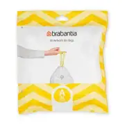NEW Brabantia Bin Liner Code A 3L Pack 40pce