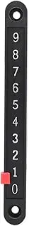 6 Pcs Table Games Counter 5.3x0.6inch Mini Snooker Counter Score Board Scorer Indicator Pointers and Number Strip