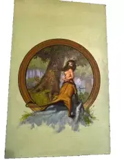 "Feline Centaur" Greg Theakston original art painting illustration 1970s signed