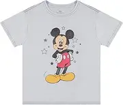 [Disney] Ladies Mickey Mouse Fashion Shirt Mickey & Minnie Mouse Clothing - Mickey Mouse Tie Dye T-Shirt