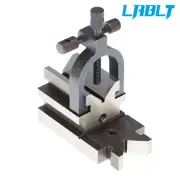 LABLT 3-1/2"×1-7/8"×1-7/8" Angle V-Block & Clamp Set Percision Ground 0.0003"