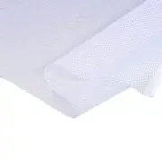 46.8" Mesh Fabric Slightly Stretchy for Backpack Pocket,Netting Bag White 1yard