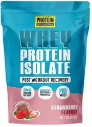 Protein Supplies Whey Protein Isolate Strawberry 1kg