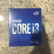 Intel Core i3-10100 3.60GHz 4-Core CPU (SRH3N)