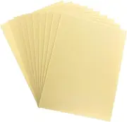 TEHAUX Blank Foam Board Sheets 10 Pack Large Core Board Thick Posterboard for Craft