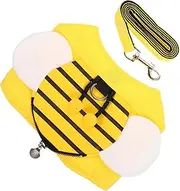VERDANVERSE 1 Set Decorative Cat Leash Washable Cat Harness Leash for Small Dogs Adjustable Comfortable Design Lightweight Wear Resistant Pet Accessory for Indoor Outdoor Use