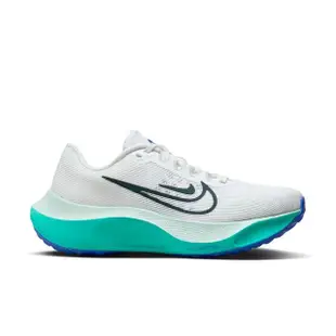 【NIKE 耐吉】慢跑鞋 女鞋 運動鞋 緩震 WMNS ZOOM FLY 5 灰綠 DM8974-101