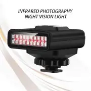 IR Night Vision LED Light USB Rechargeable Infrared Fill Light For Camera LN-3