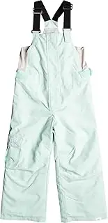 [Roxy] Little Girls Lola Insulated Snow Bib Pants (2, ERLTP03010, Fair Aqua (BDY0))