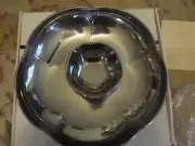 NIB LENOX Agate & Jade Chip N Dip Metal Serveware Bowl & Tray