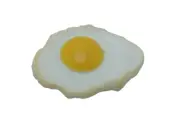 Display Faux Food Prop Sunny Side Up Egg New