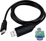 USB to HDMI Adapter with chip 4.92FT Cable，USB 3.0 & 2.0 to HDMI 1080P Video Audio Converter for PC, Laptop to Monitor，HDTV Support Android,XP/7/8/10,MAC OS