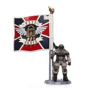 [Joy Toys] Astra Militarum Cadian Command Squad Vet with Regimental Std
