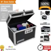 Secure Medicine Lock Box - Combination Lock - Ideal for Medications & Valuables