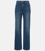 [Veronica Beard] Veronica Beard Crosbie high-rise flared jeans 23 blue
