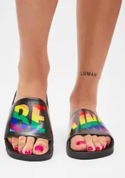 [Mad As Hell] Be Kind Black Slides