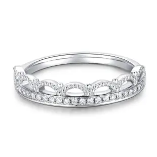【蘇菲亞珠寶】18K金 公主皇冠 鑽石戒指