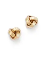 Alberto Amati 14K Yellow Gold Love Knot Stud Earrings