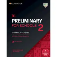 在飛比找蝦皮商城優惠-B1 Preliminary for Schools 2: 