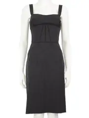 Black Panelled Detail Dress