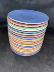 vintage 1940 hazel altas moderntone childs pastel dishes
