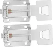 FIXOSHEE 2pcs Adjustable Range Hood Hanger Heavy Duty Bracket for Wall Mounted Range Hoods Secure Support Easy Installation Elegant Kitchen Accessory