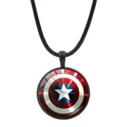 Necklace Action Anime Figures Captain America Necklace Man Woman Fashion A
