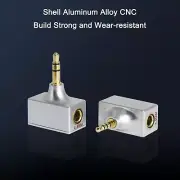 Headphone Adapter 3.5mm 2.5mm Jack Male to 4.4mm Female Connector Player Devices