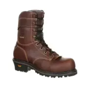 GEORGIA AMP LT Logger Composite Toe Waterproof Work Boot GB00236 NEW NIB